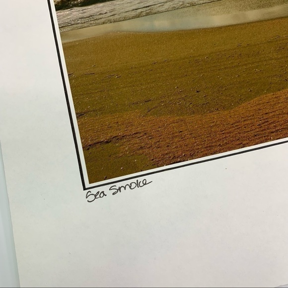 Sea Smoke Outer Banks Hatteras NC Matted Print Jennifer Johnson Photography - Picture 2 of 8